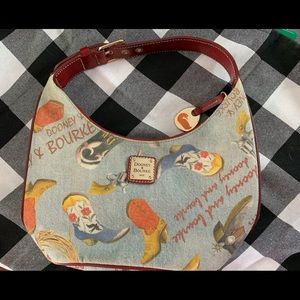 Dooney & Burke Red Texas Bucket Bag